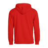 Basic Hoody Röd 35